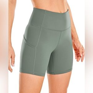 NWT 6” Bike Shorts with pockets, Medium